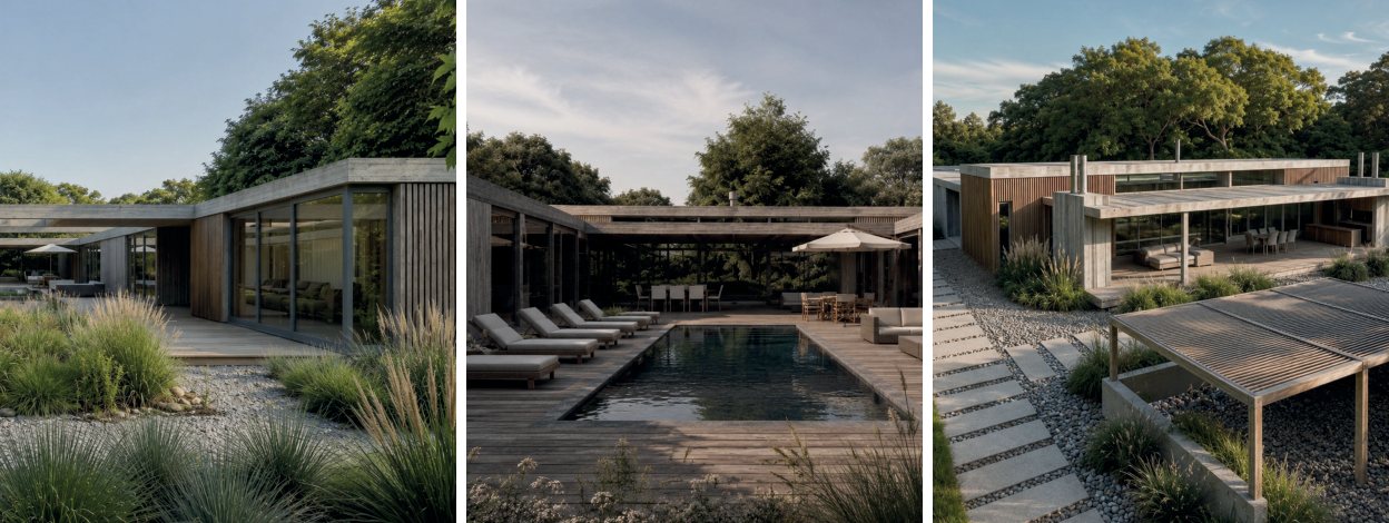 Tipología C · Una planta · 420 m²