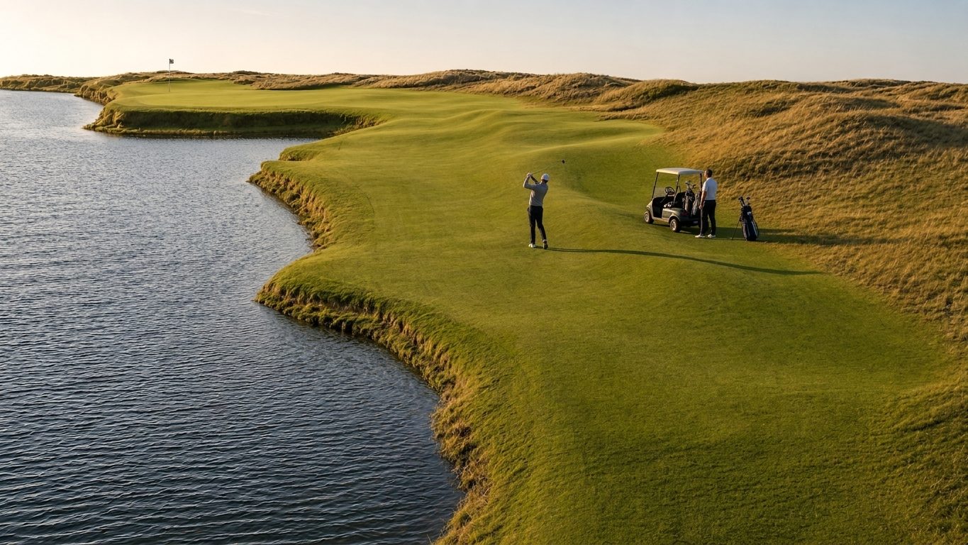Cancha Blanca · Tee del hoyo 3